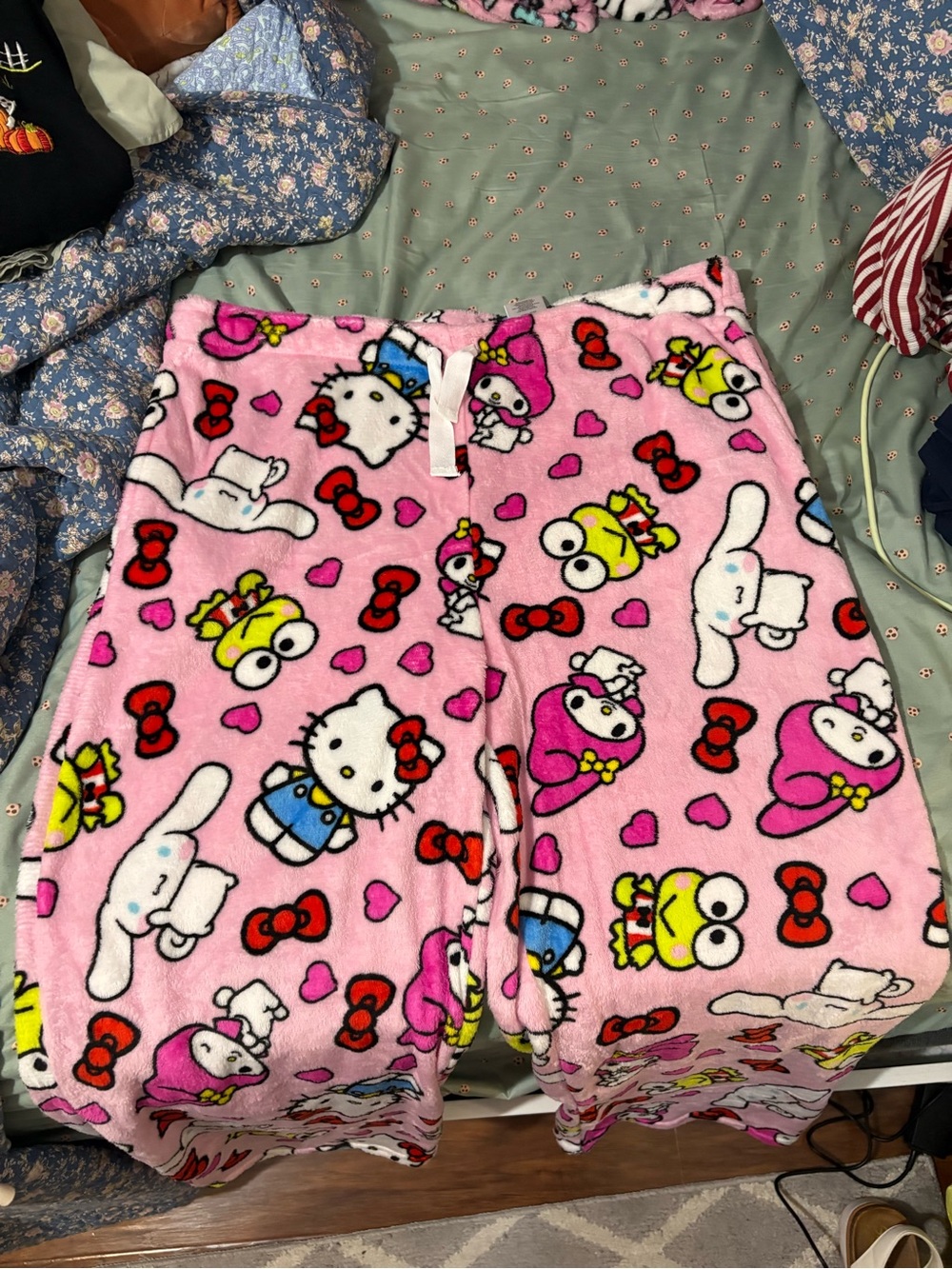Hello Kitty Pink Pajama Pants